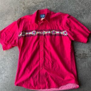 MENS VINTAGE WRANGLER SHIRT SIZE XL